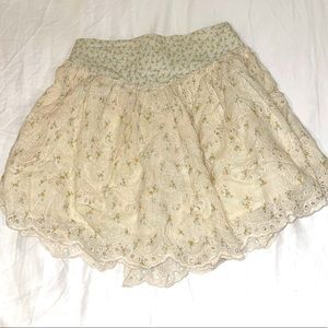 Free people mini skirt